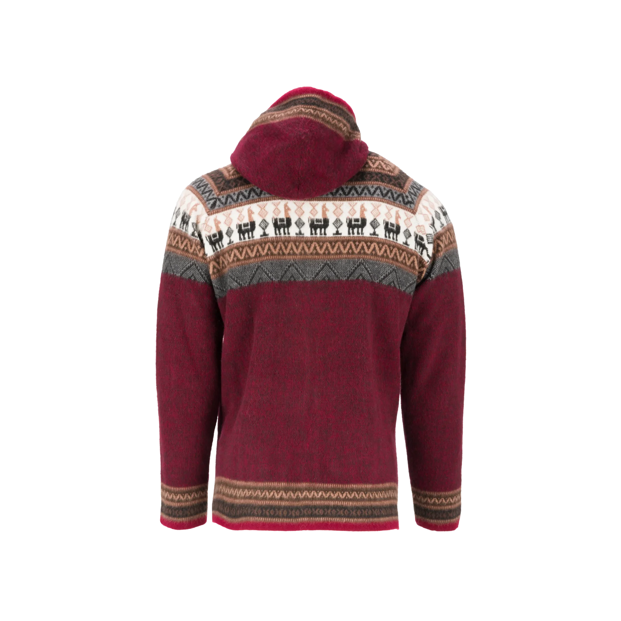 Pull Alpaca - Bordeaux – Image 4