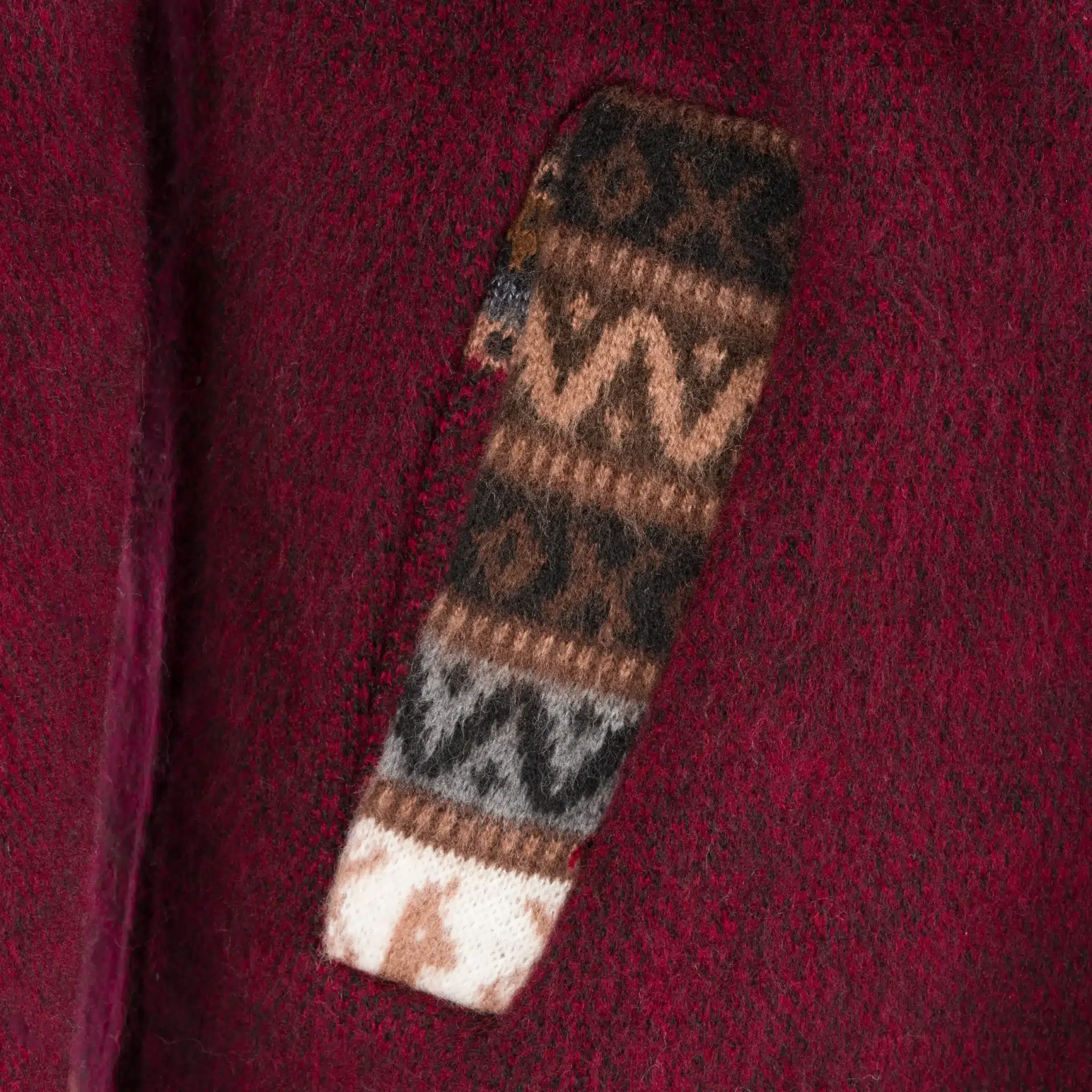 Pull Alpaca - Bordeaux – Image 7