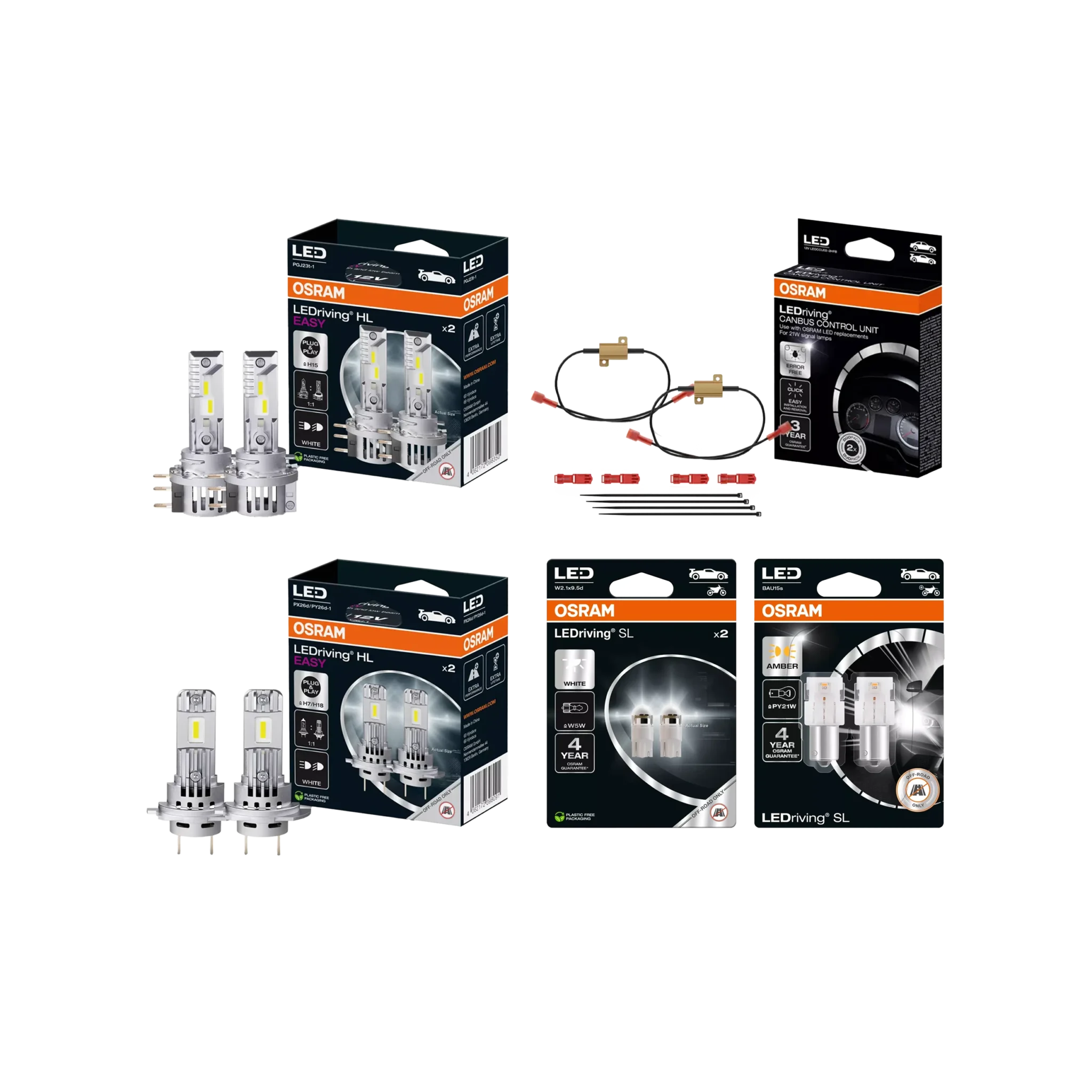 LED Voorverlichting Upgrade Kit
