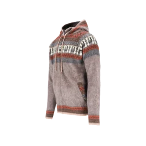 Alpaca hoodie - Taupe
