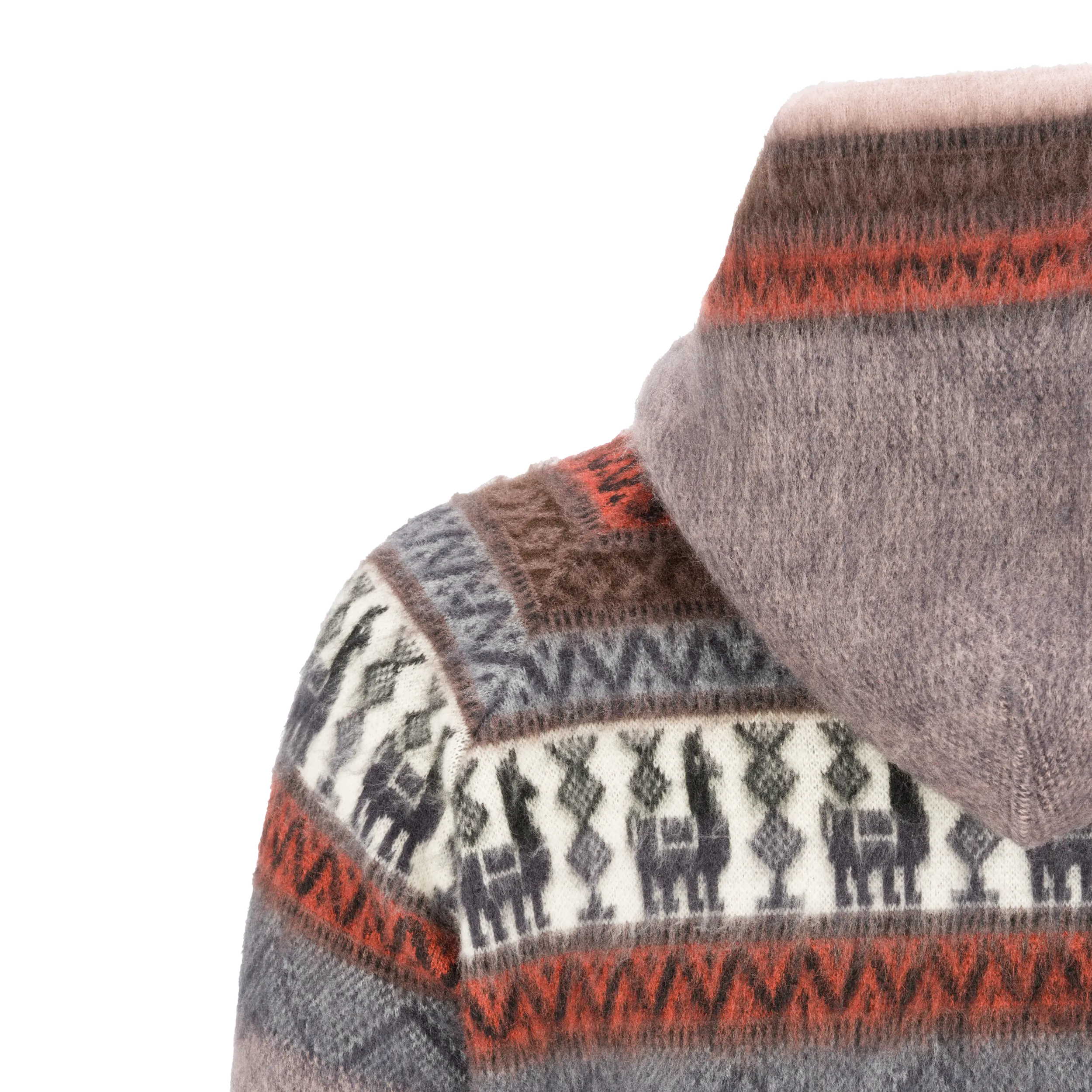 Pull Alpaca - Taupe – Image 3