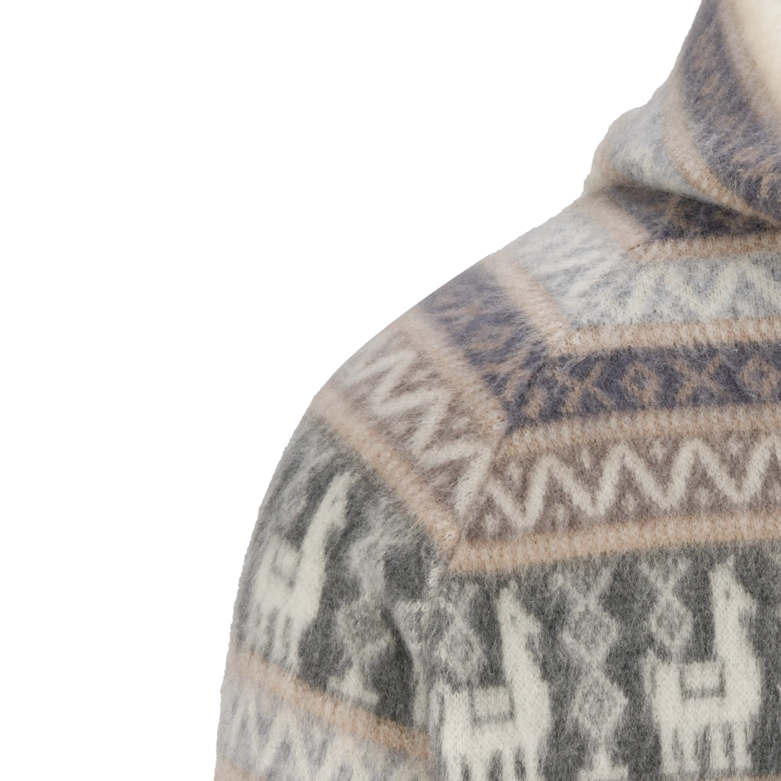 Pull Alpaca - Crème / taupe – Image 5