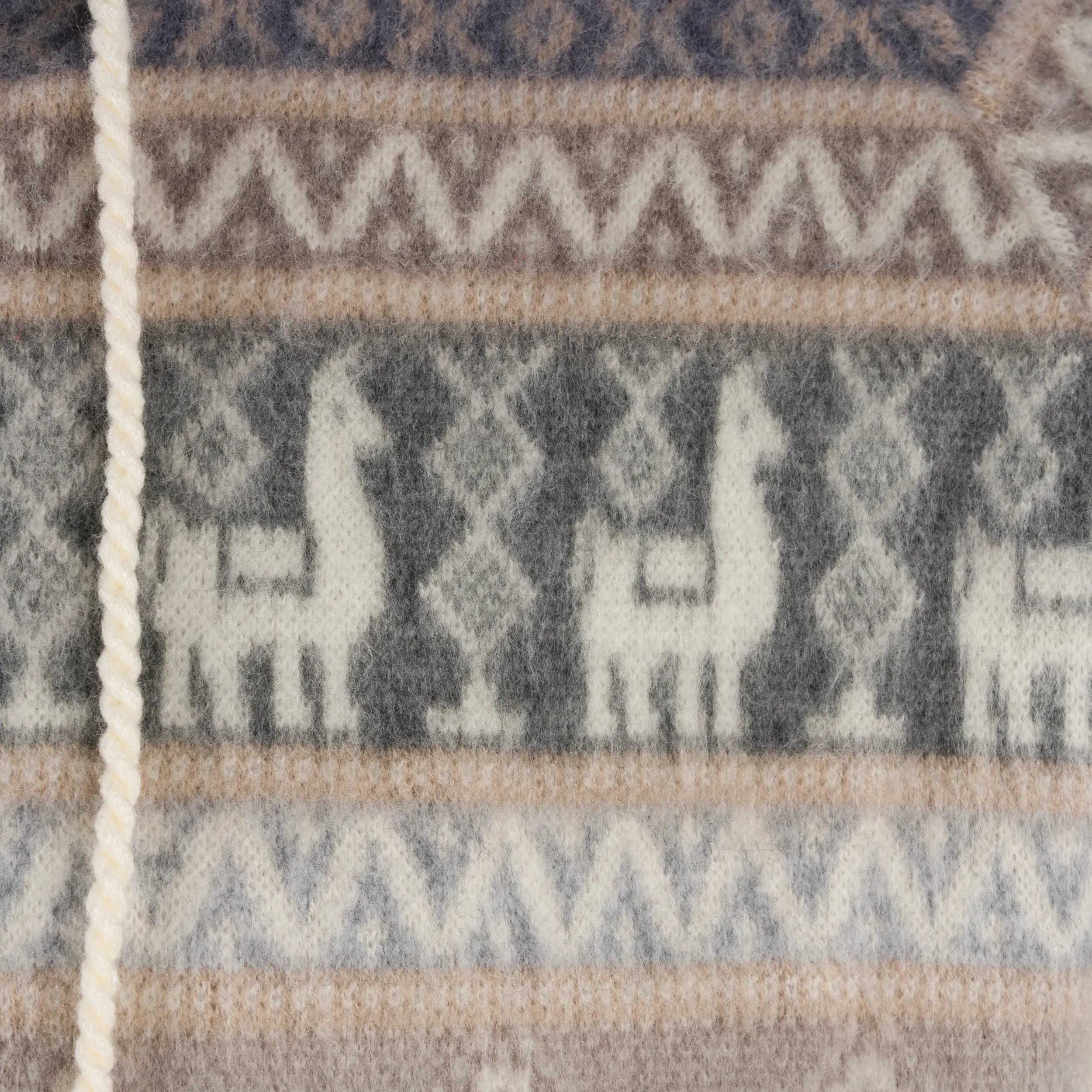 Pull Alpaca - Crème / taupe – Image 8