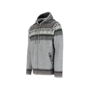 Alpaca hoodie - Light grey