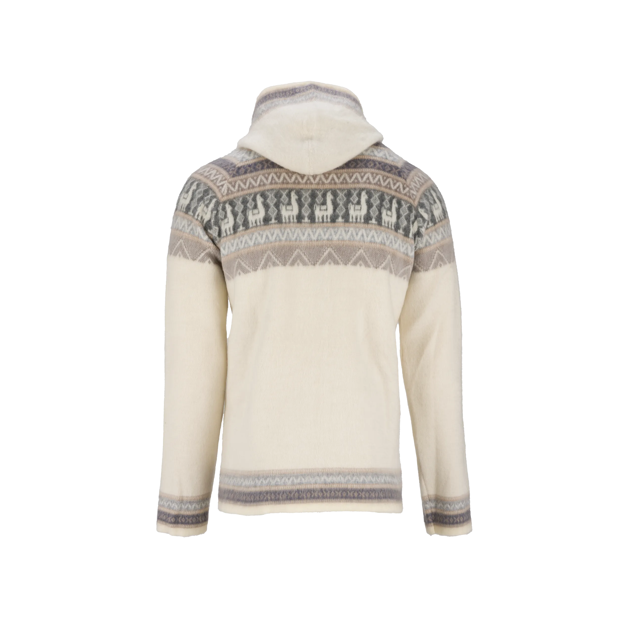 Pull Alpaca - Crème / taupe – Image 4