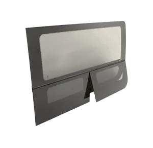 CR Laurence T-Vent Sliding Door Window (Passenger Side)