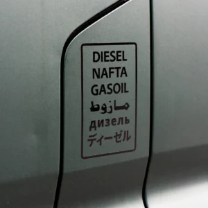 Diesel Vehicle Sticker
